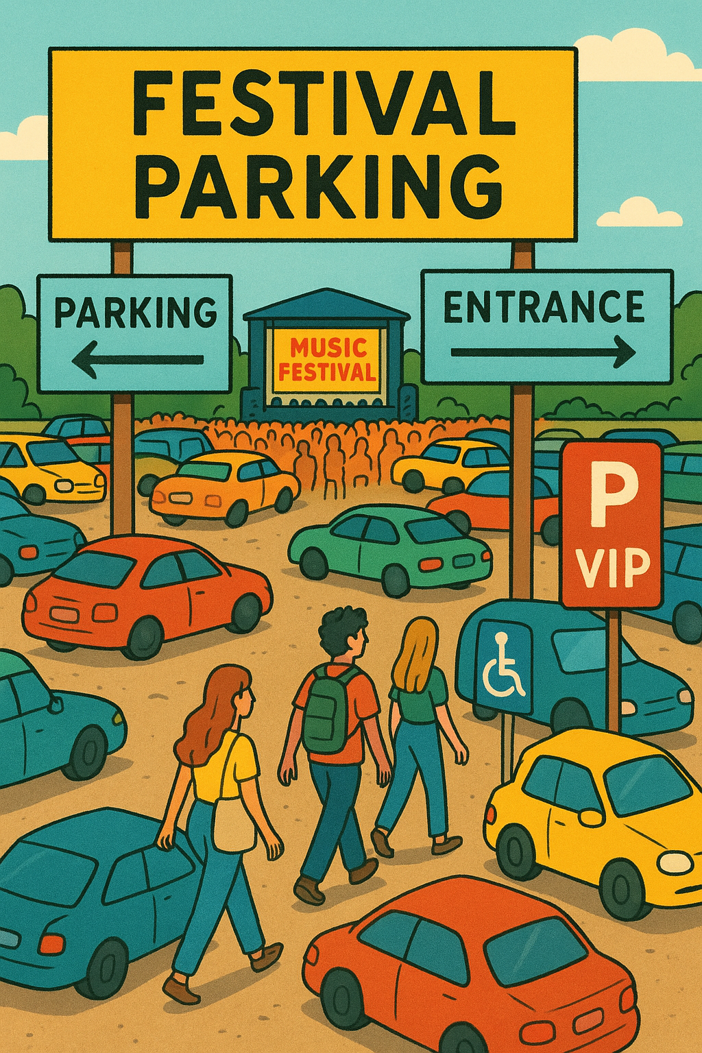 Les parkings : Ouesti’park