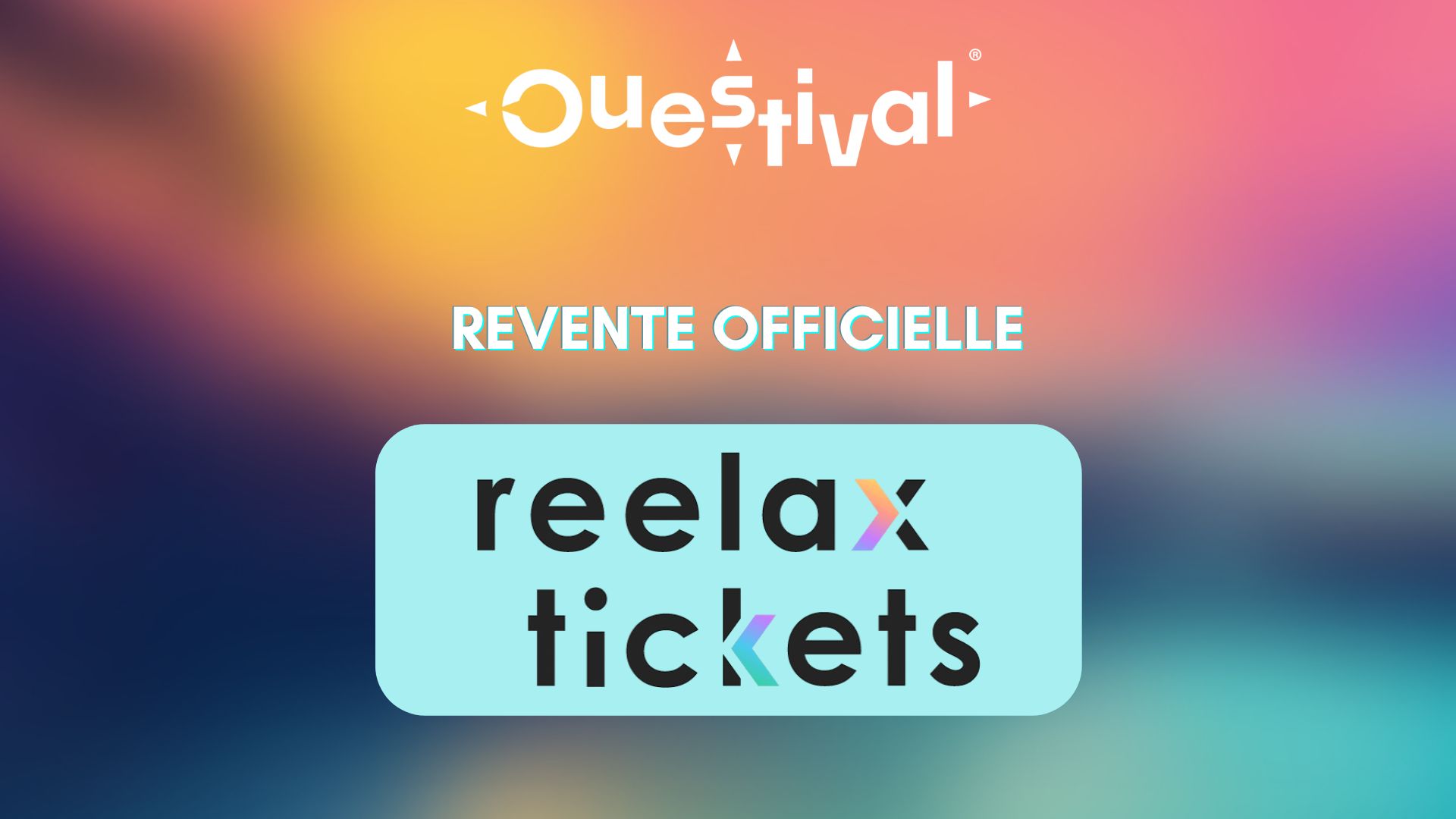 Plateforme de revente : reelax tickets